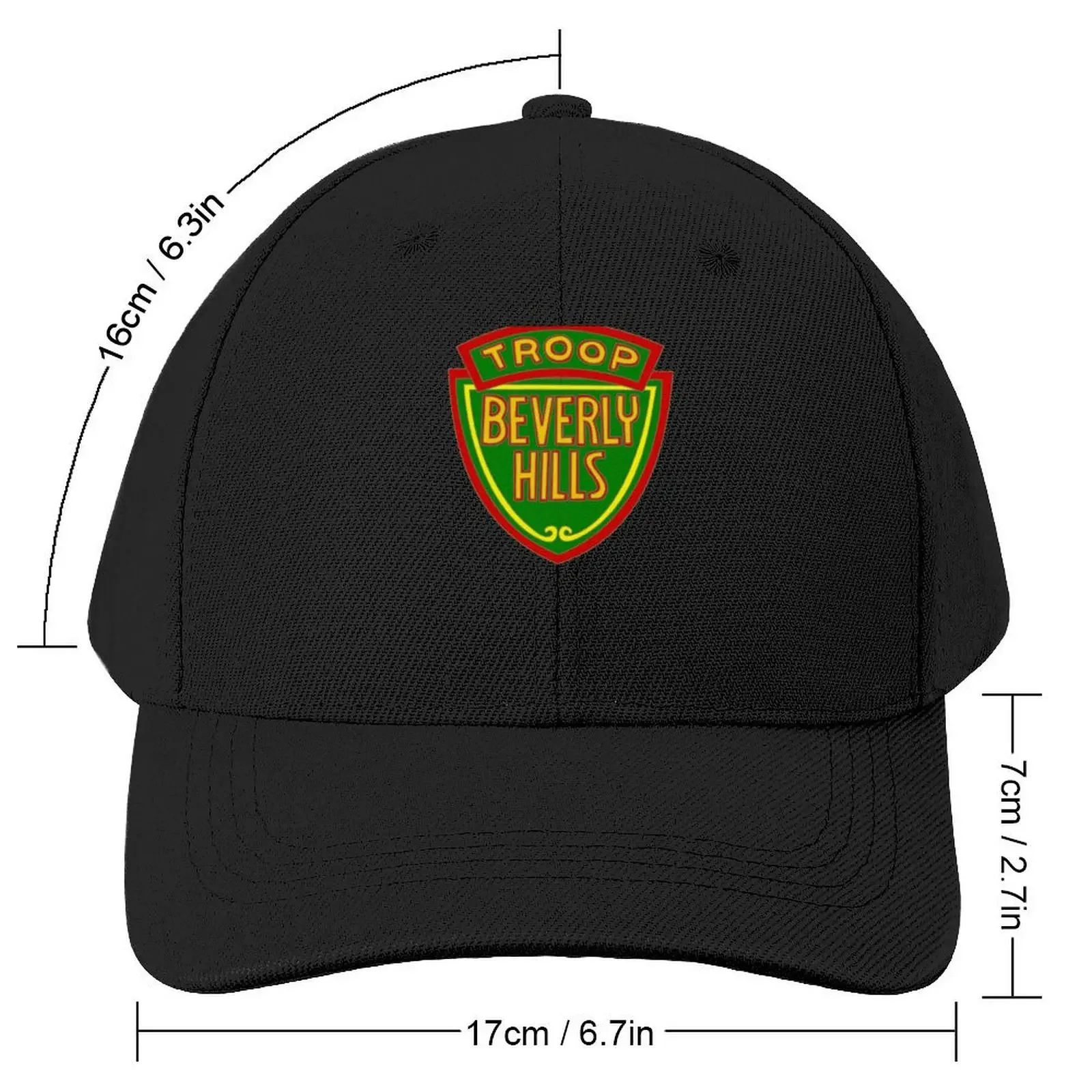 Troop Beverly Hills Logo Baseball Cap Sun Cap summer hat Luxury Cap Uv Protection Solar Hat Boy Women's