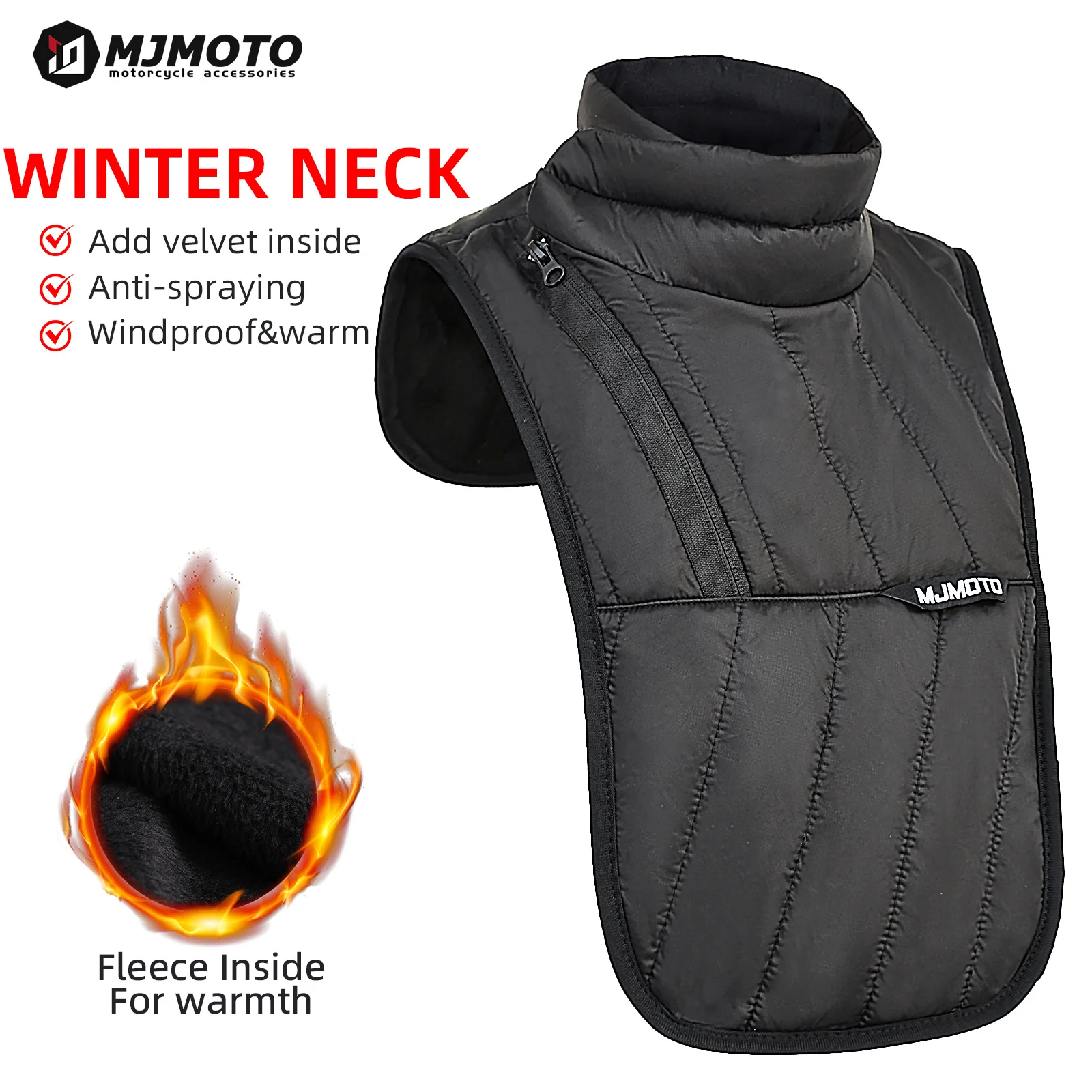 

Waterproof Motorcycle Scarf Winter Warm Neck Scarf Motorbike Neck Warmer Windproof Men Women Skiing Neck Scarf Moto Neck Scarf