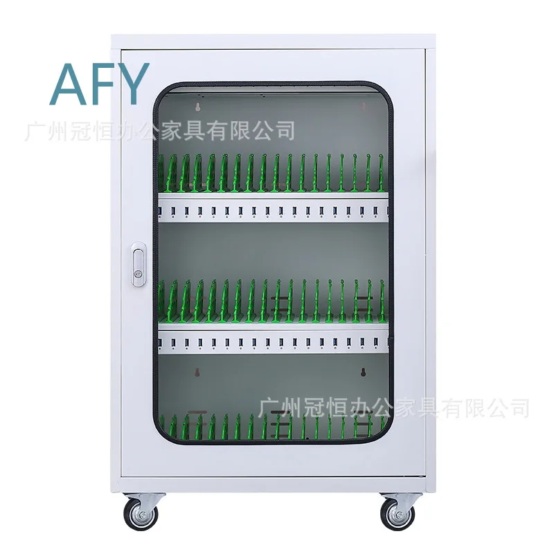 Smartphone Charging Cabinet for Tablet Storage Charging Station for iPad Android Tablets Lockable Device Charging Organizer