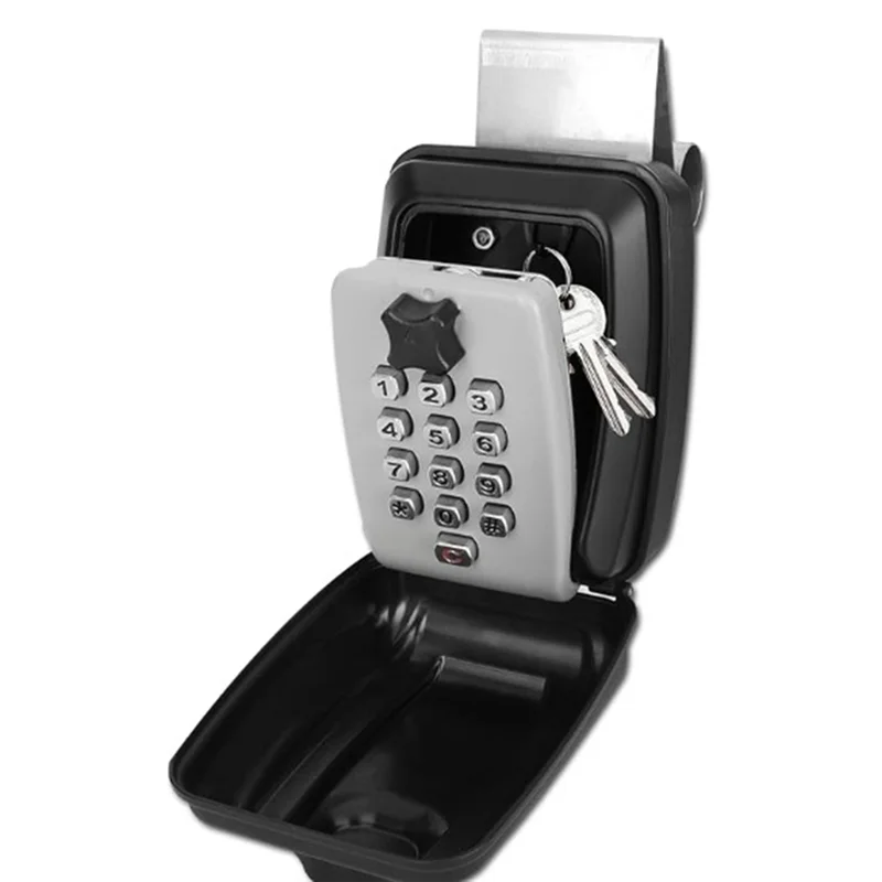 

AA76-Car Window Lock Box, Car Key Lock Box, Car Window Punch Button Lock Box, Car Window Key Safe, For Carpooling, Turo