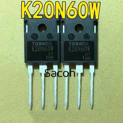 

Refurbished Original 10Pcs/Lot TK20N60W K20N60W OR TK20N60W5 K20N60W5 TK20N60 20N60 TO-247 20A 600V N-Channel MOS Transistor