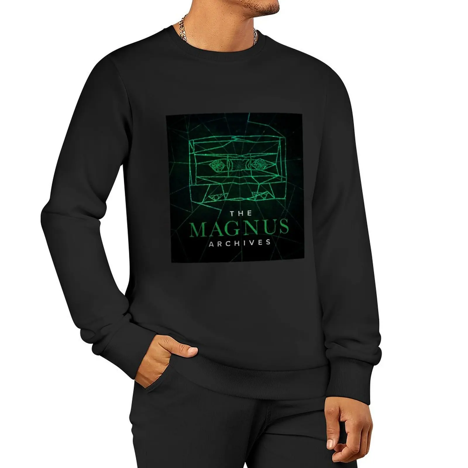 The Magnus Archives Logo (Season 5) (Square Block Logo) Sweatshirt tracksuits autumn sweatshirt