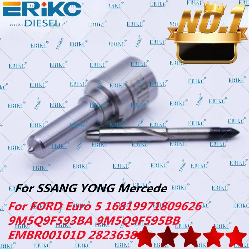

4PCS NOZZLE G341 H341 for FORD Euro 5 16819971809626 9M5Q9F593BA 9M5Q9F595BB EMBR00101D 28236381 for SSANG YONG Mercede