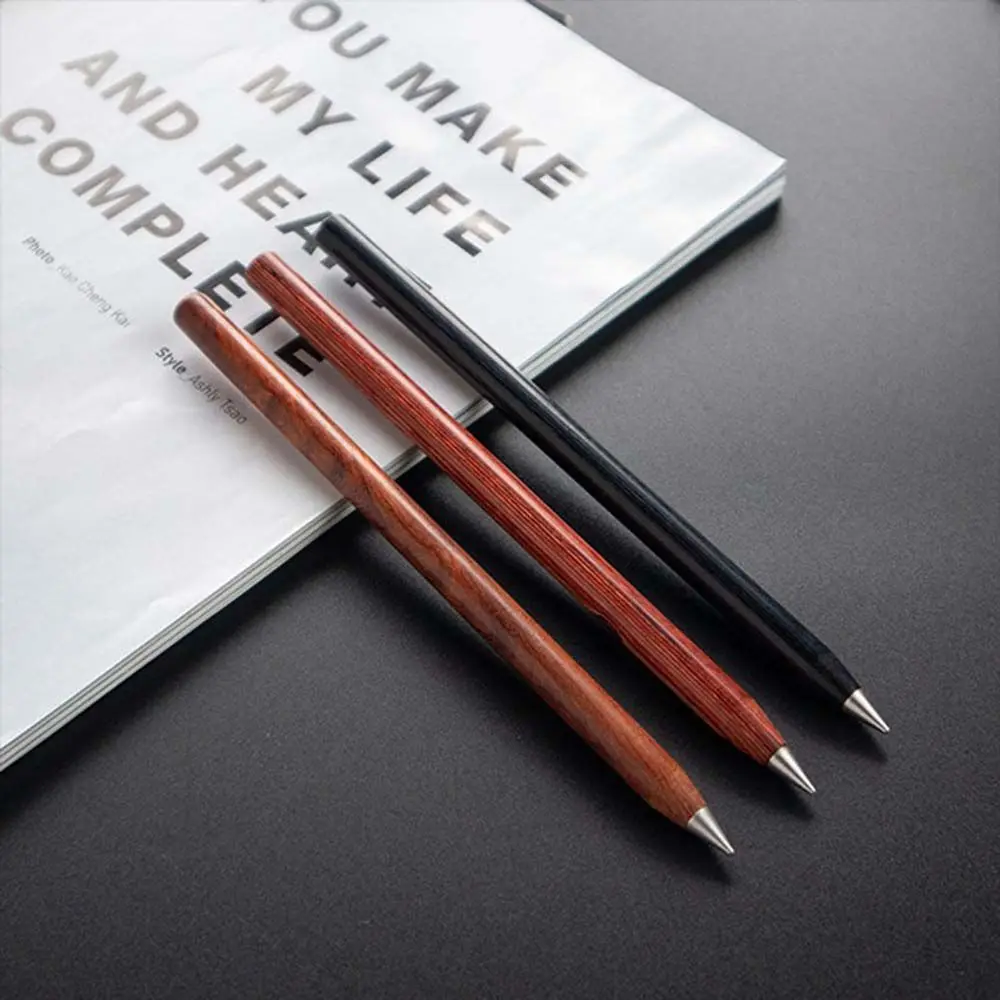 

Writing Without Ink Wood Penholder Children Gift HB Eternal Pencil Office Supplies Inkless Pen School Stationery