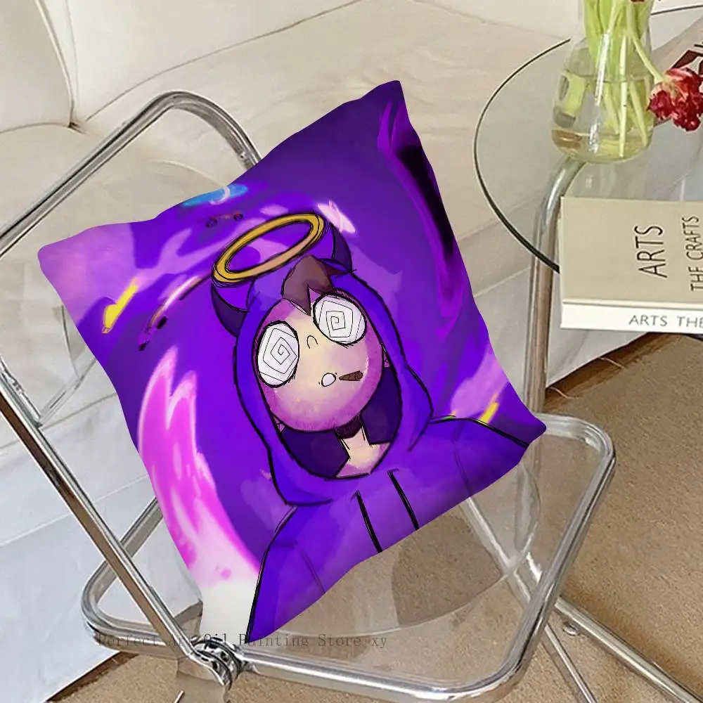 Tha S-Supreme مغني الراب Thasup كيس وسادة موضة ساحة المخدة غرفة نوم أريكة غرفة Ins الديكور الترفيه غطاء الوسادة