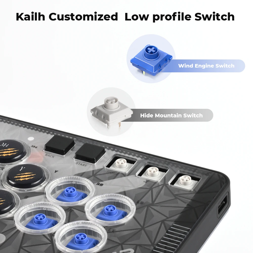 Haute42-COSMOX C-AT Magnetic Leverless Controller For PC/PS4/PS5