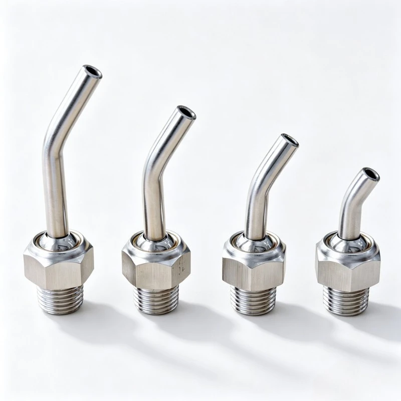 Stainless Steel SS304 CNC Lathe Turret Water Spray Cooling Universal Adjustable Elbow Cooling Nozzle