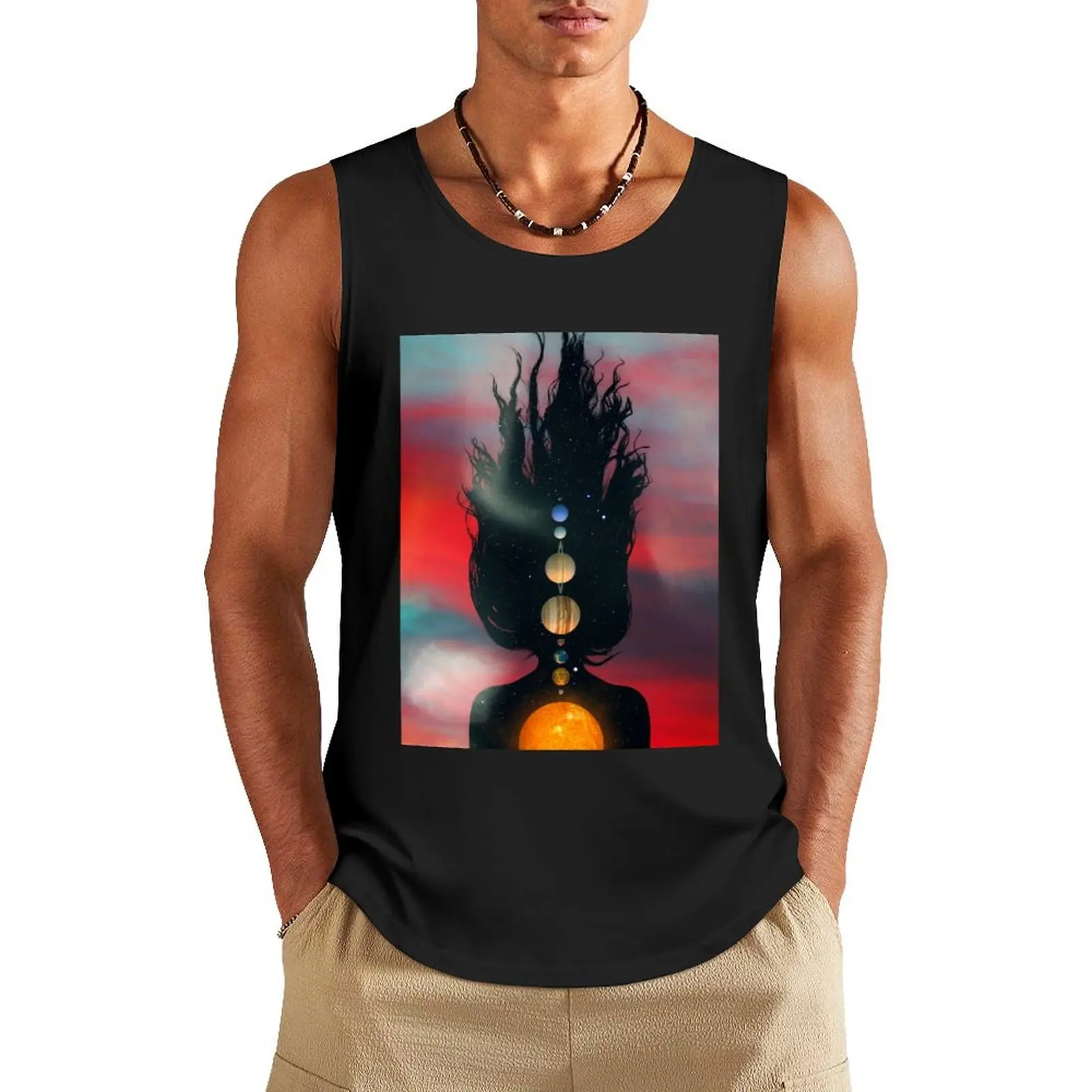 

Inner Alignment Tank Top gym gym t shirt men cool things sleeveless jackets