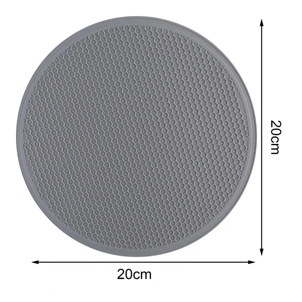 Silicone Microwave Mat 3pcs Silicone Trivets Set Heat Resistant Pot Holders Non-slip Kitchen Mats for Hot Dishes Countertop