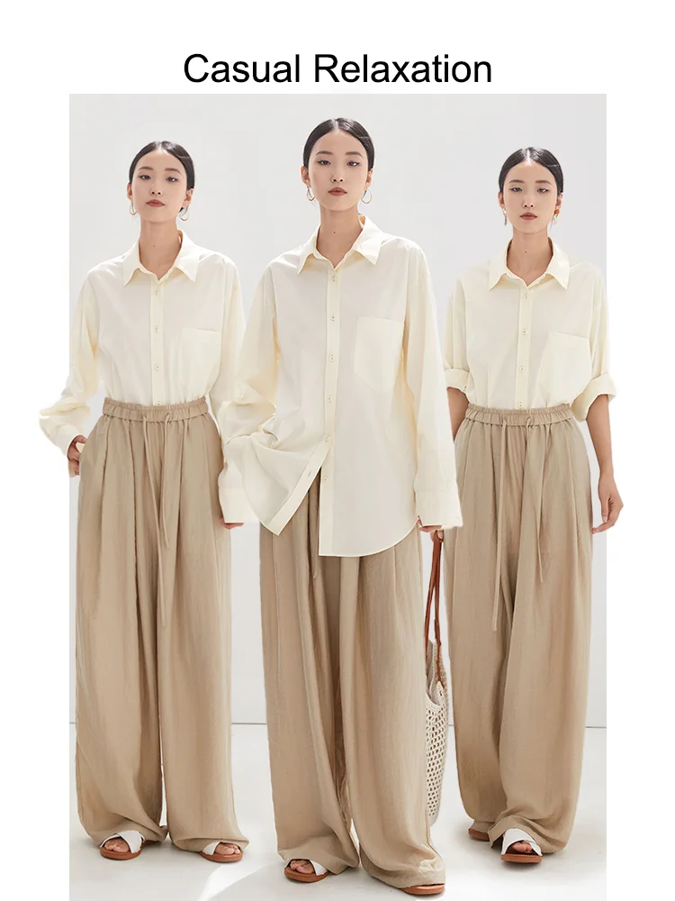 여성용 캐주얼 원피스 통근용 슬림 랜턴 소매 폴리에스터 면 혼방 통기성 편안함