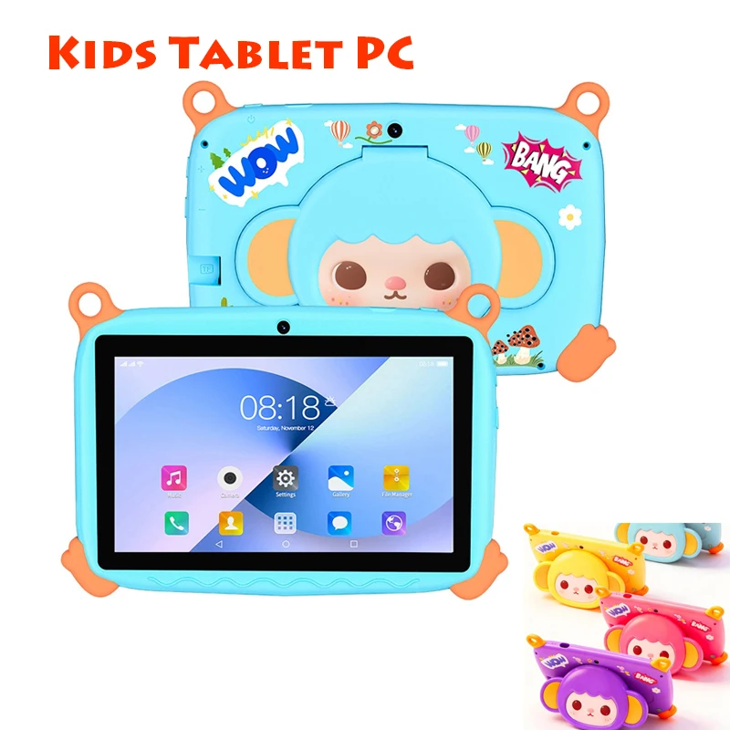 Kids Tablet PC with 7-inch Display Learning Machine Early Education Toy with Protective Case - view 2