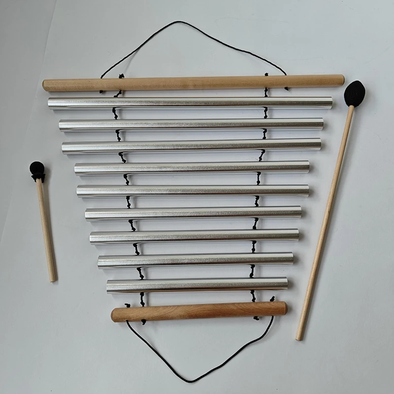 명상 핸드 벨 사운드 빔 야외 바람 종소리 요가 사운드 치유 핸드 벨 차크라 마음챙김 타악기