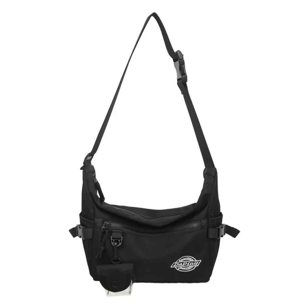 

Multifunctional Crossbody Message Bag Sports Waterproof Nylon Shoulder Bag Handbag Korean Style Square Shoulder Bag Woman