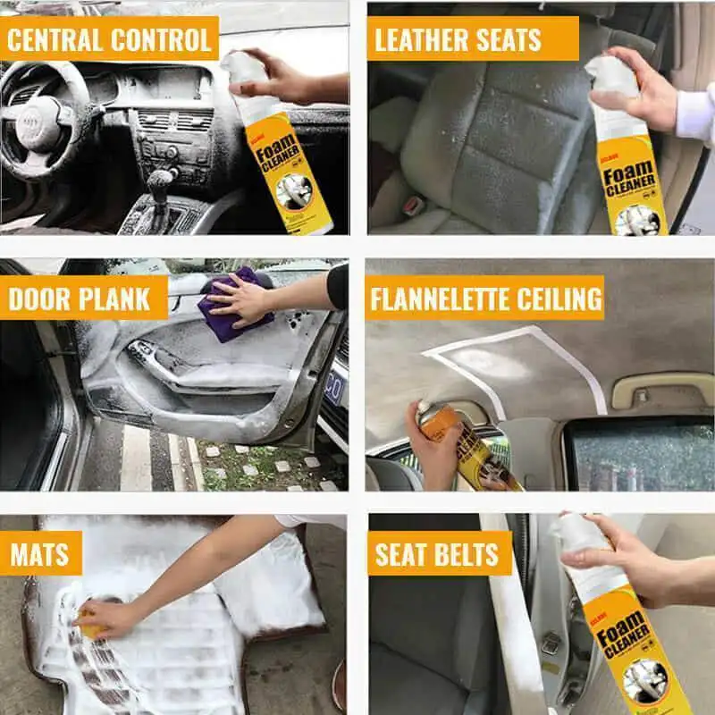 100ml Automobile Multi-function Foam Cleaner Automobile Interior Car Cleaning Products Auto Seat Cleaner Leather Repair