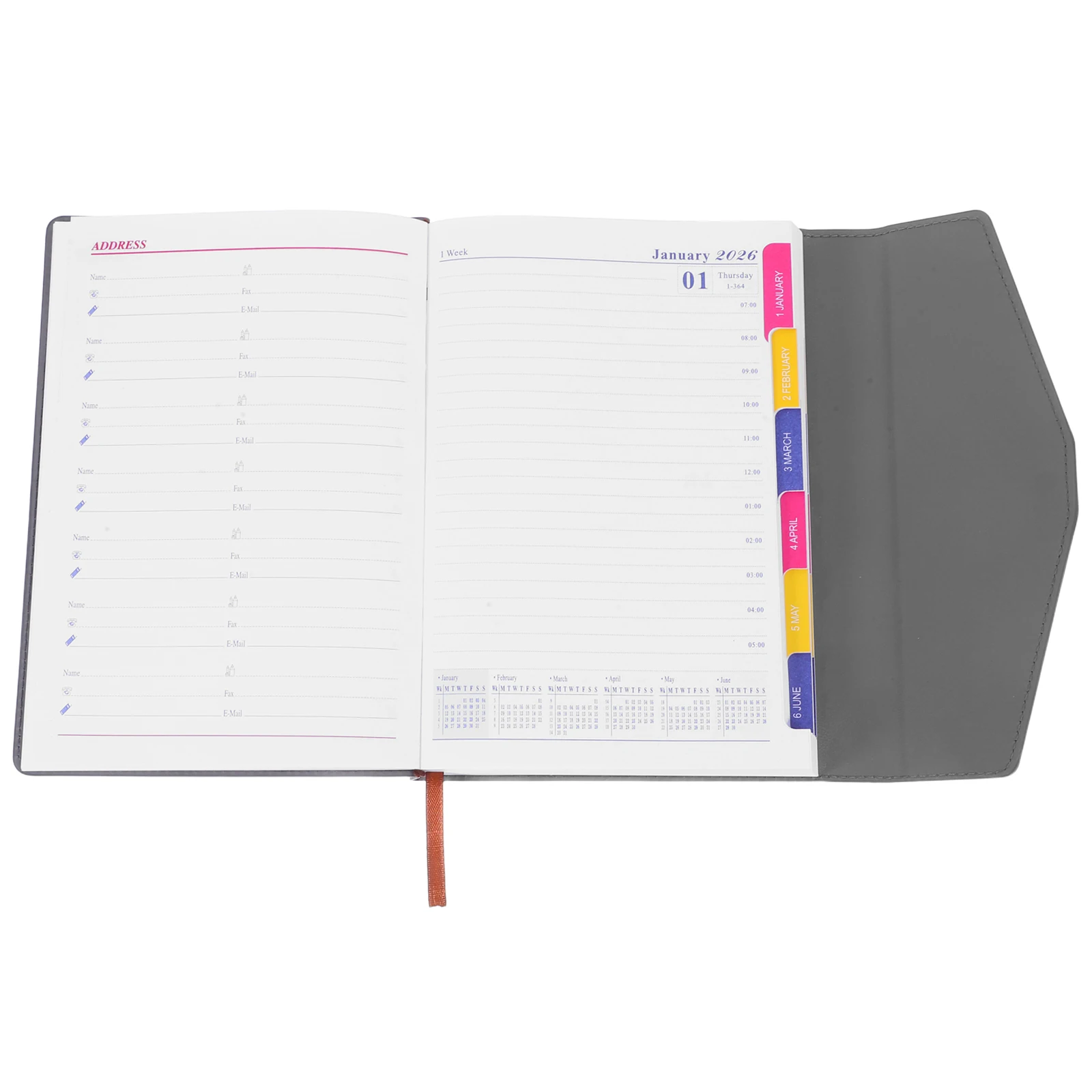 

2026 Schedule Planner Diary Notepad Daily Tracker Work Journal Appointment Book Monthly Agenda Calendar Stylish Travel