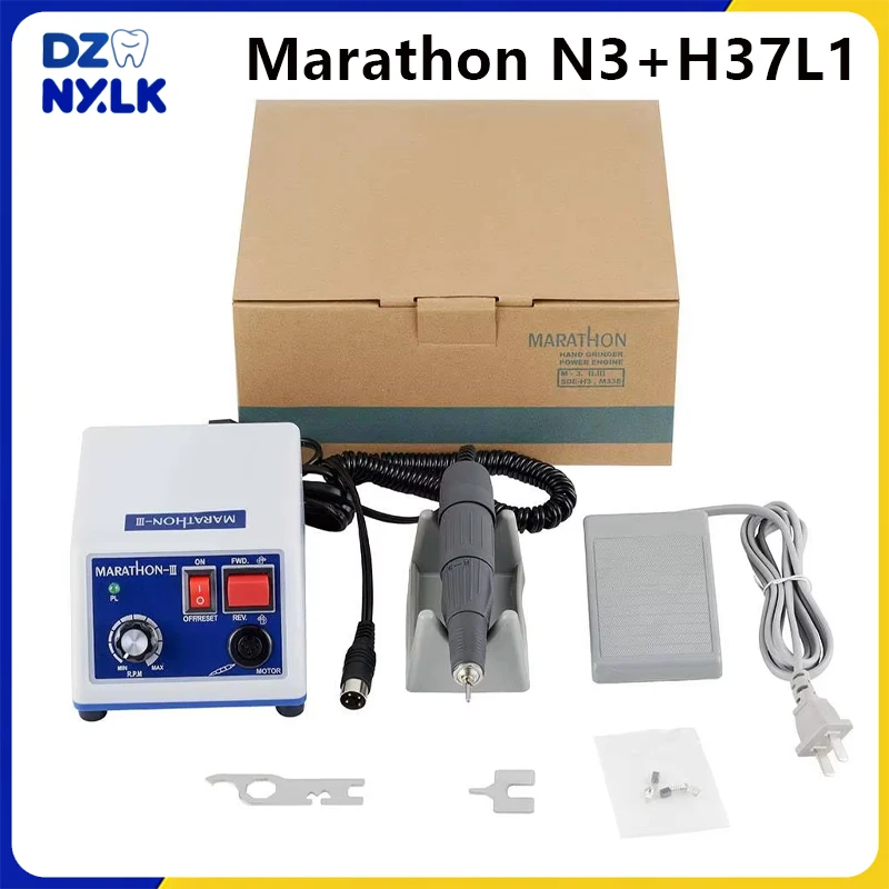 

Micromotor Marathon-N3 35000 RPM Dental Polishing Machine Micro Motor Handpiece+H37L1 Handle Dental Polish Grinder Manicure Tool