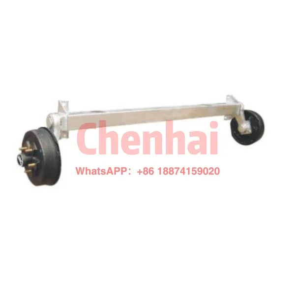 High Quality  Wheel Hub Rubber Torsion Half Trailer Axle