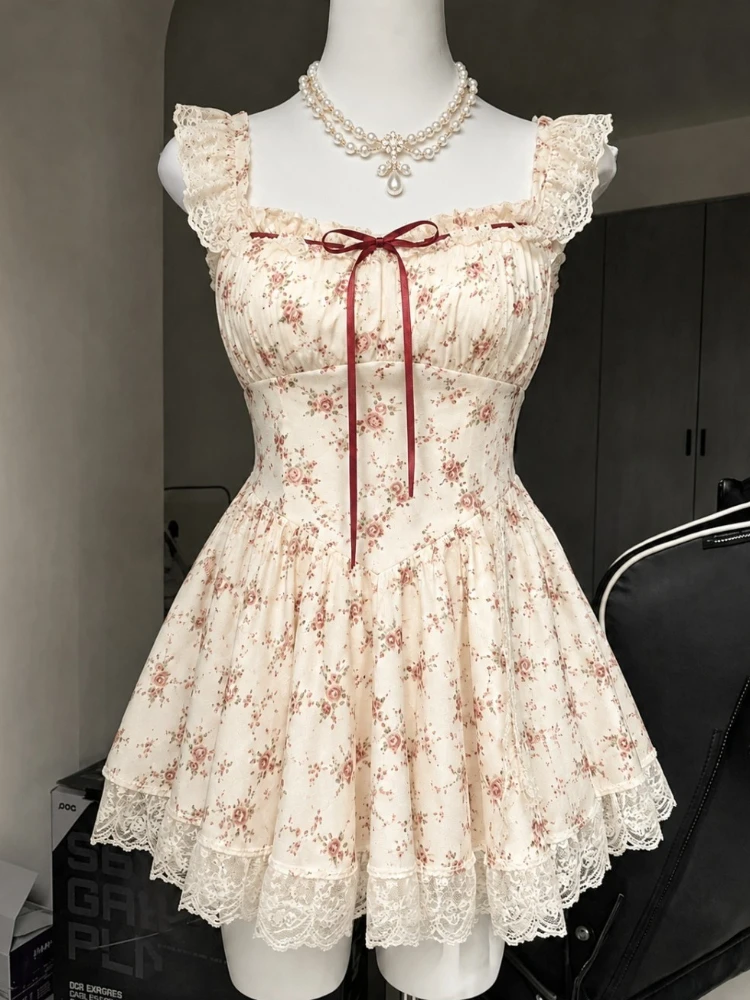 

Subculture Japanese 2 Piece Skirt Sets Women Y2k Crop Top Vest + Mini Skirt Beach Harajuku American Vintage Suit Chic Outfits