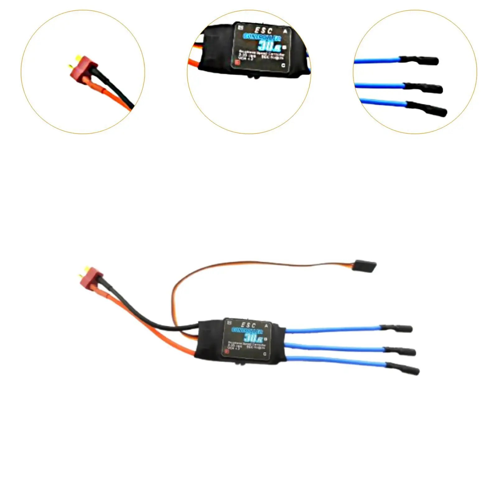 استبدال وحدة التحكم في السرعة الكهربائية وحدة التحكم الإلكترونية في السرعة ESC وحدة التحكم في السرعة الكهربائية لعبة الطائرات لعبة الطائرة