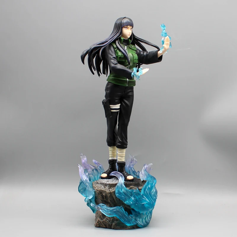 34cm Naruto Anime Figure Hyuga Hinata Haruno Sakura Action Figurine Pvc Model Dolls Statue Collection Decor Model Toy Kid Gifts