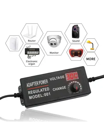 AC Adjustable Power Adapter 1V-24V 3V-36V 3V-24V 24V-36V 5V-12V 3V-12V Various Voltage DC Source For 2835 5050 5730 LED Strip