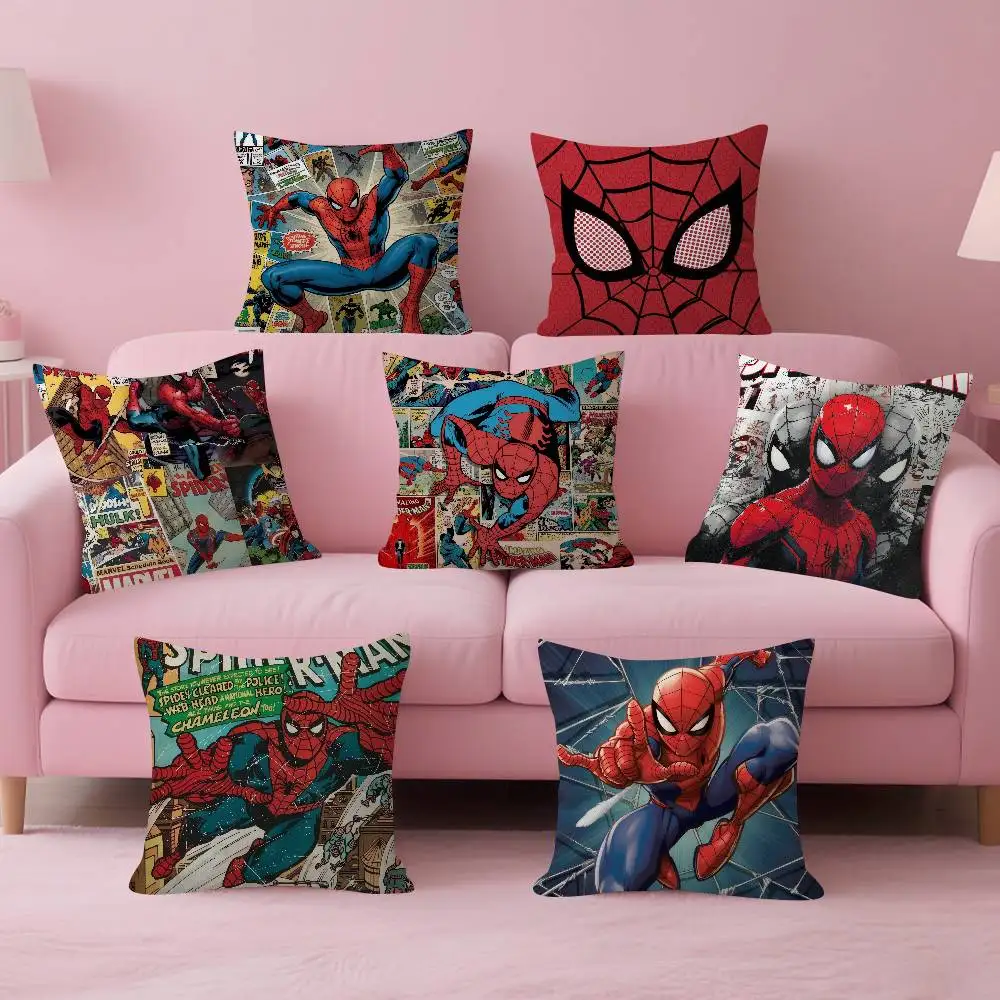 Maple Design Cushion Cover Happy Autumn Harvest decor Holiday Decorati Pillow Cover Movie S-Spider COOL Man CLASSIC