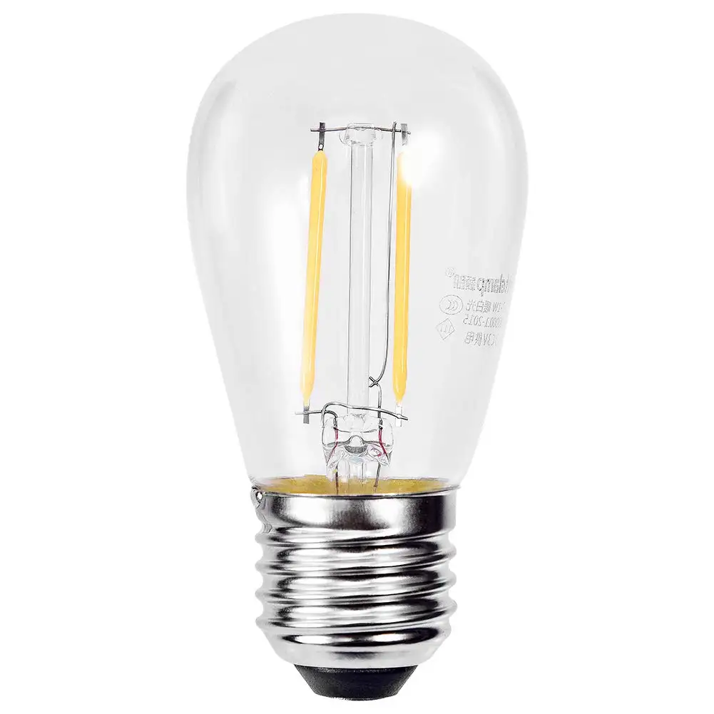 Lampadina bianca calda per lampada a sospensione a energia solare lampadario solare E27 DC3V Dropship