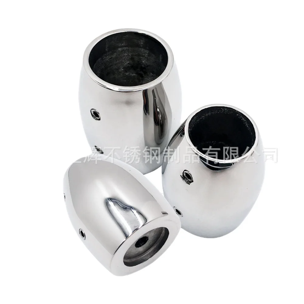 

316 stainless steel 90 degree round flagpole seat boat, yacht awning deck armrest marine hardware accessories