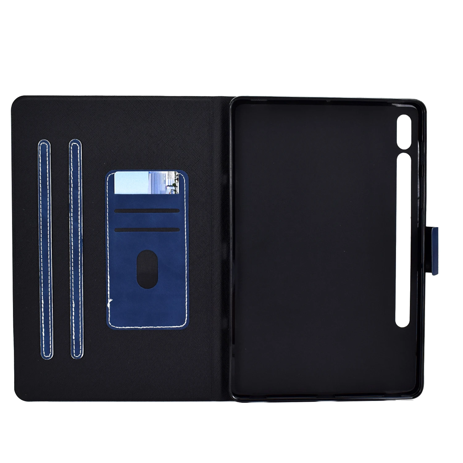 Flip leather Card slot wallet magnetic closure Case For Samsung Galaxy Tab S8 11.0 inch Fall prevention Tablet protective cover