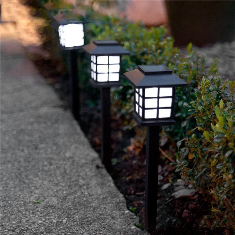 

Solar Lawn Lamps Garden Pathway Lights Outdoor Waterproof Solar Lights for Garden Landscape Path Yard Patio Driveway Walkway