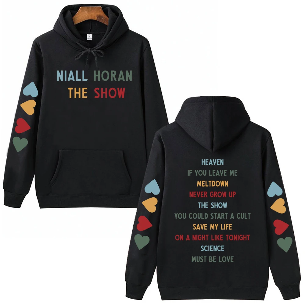 Niall Horan The Show Hoodie Harajuku Hip Hop Pullover Tops Sweatshirt Music Fans Gift