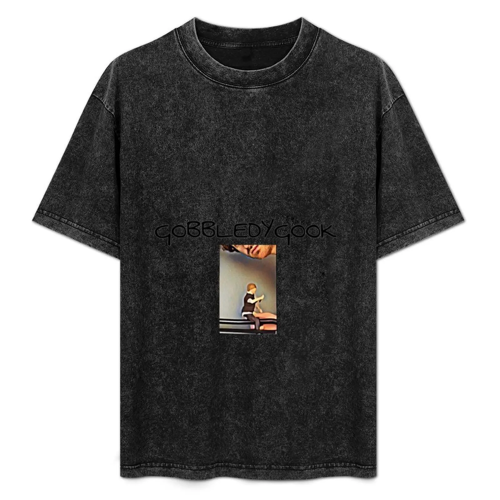 

Gobbledygook black font T-Shirt Casual Soft Cotton Short Sleeve Tee