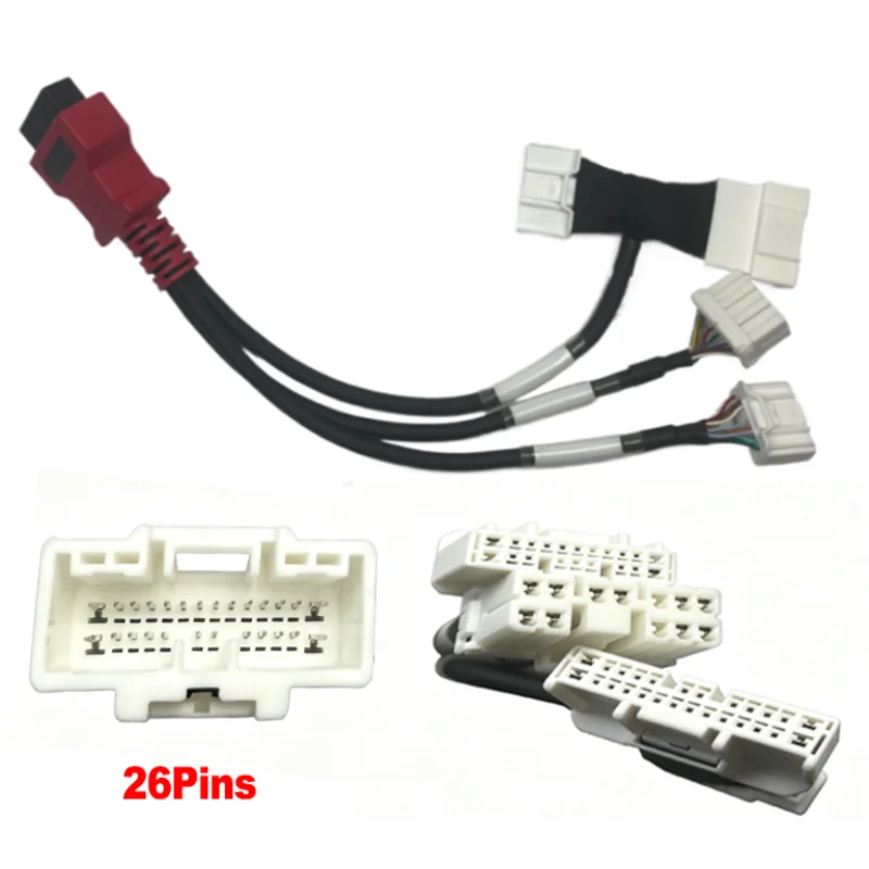 CAN Bus Diagnostic Cable Compatible With Tesla Model 3 S X Y 1 To 3 Splitter Connector EV OBD2 Diagnostic Scanner Adapter Work