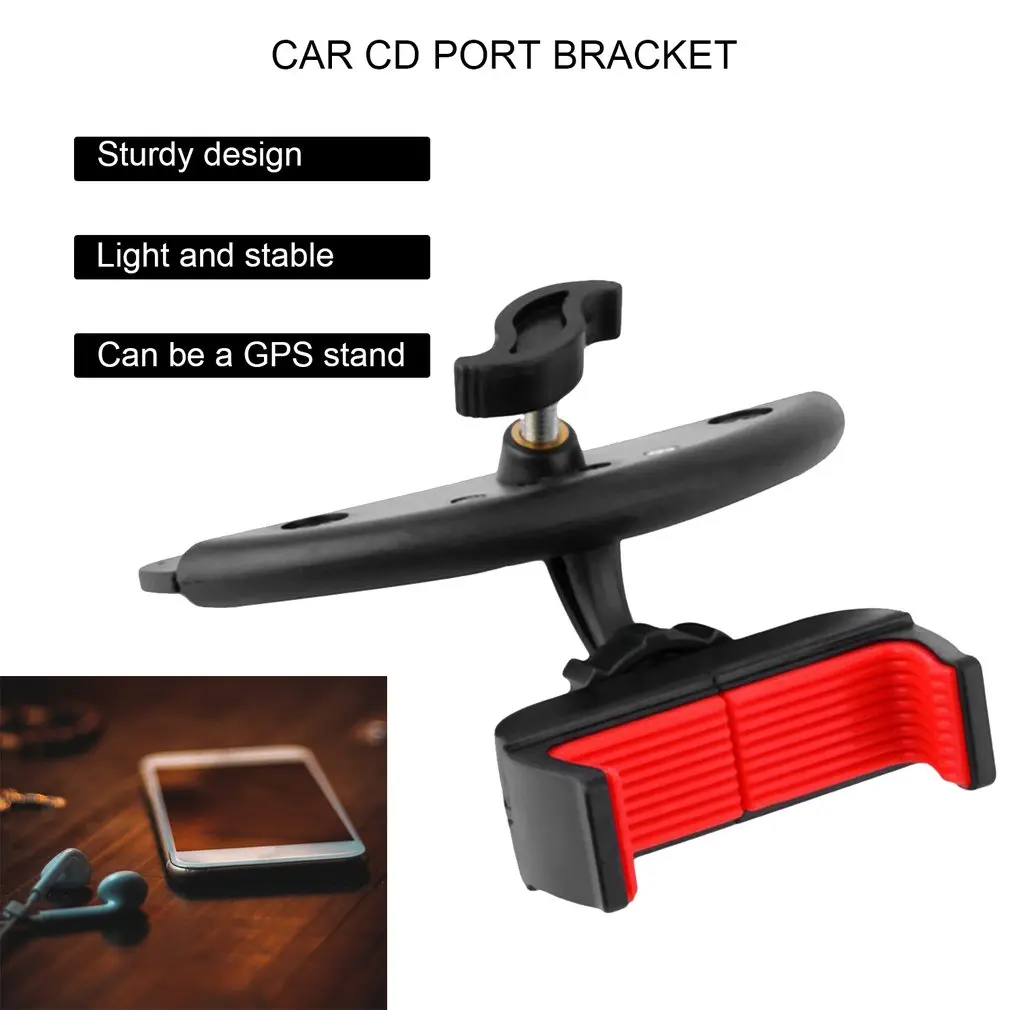 Universal Car CD Slot Phone Mount Holder Stand Cradle for Mobile Phone Cell Phone For iphone6s 7 For LG G5 For samsung Galaxy S7