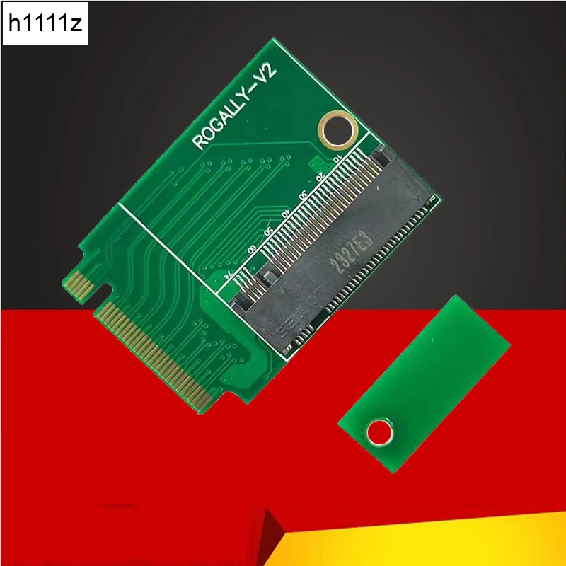 

For Rogally SSD Adapter Handheld Transfer Board PCIE4.0 90 Degrees M.2 Transfercard For Rog Ally SSD Memory Card Riser Converter