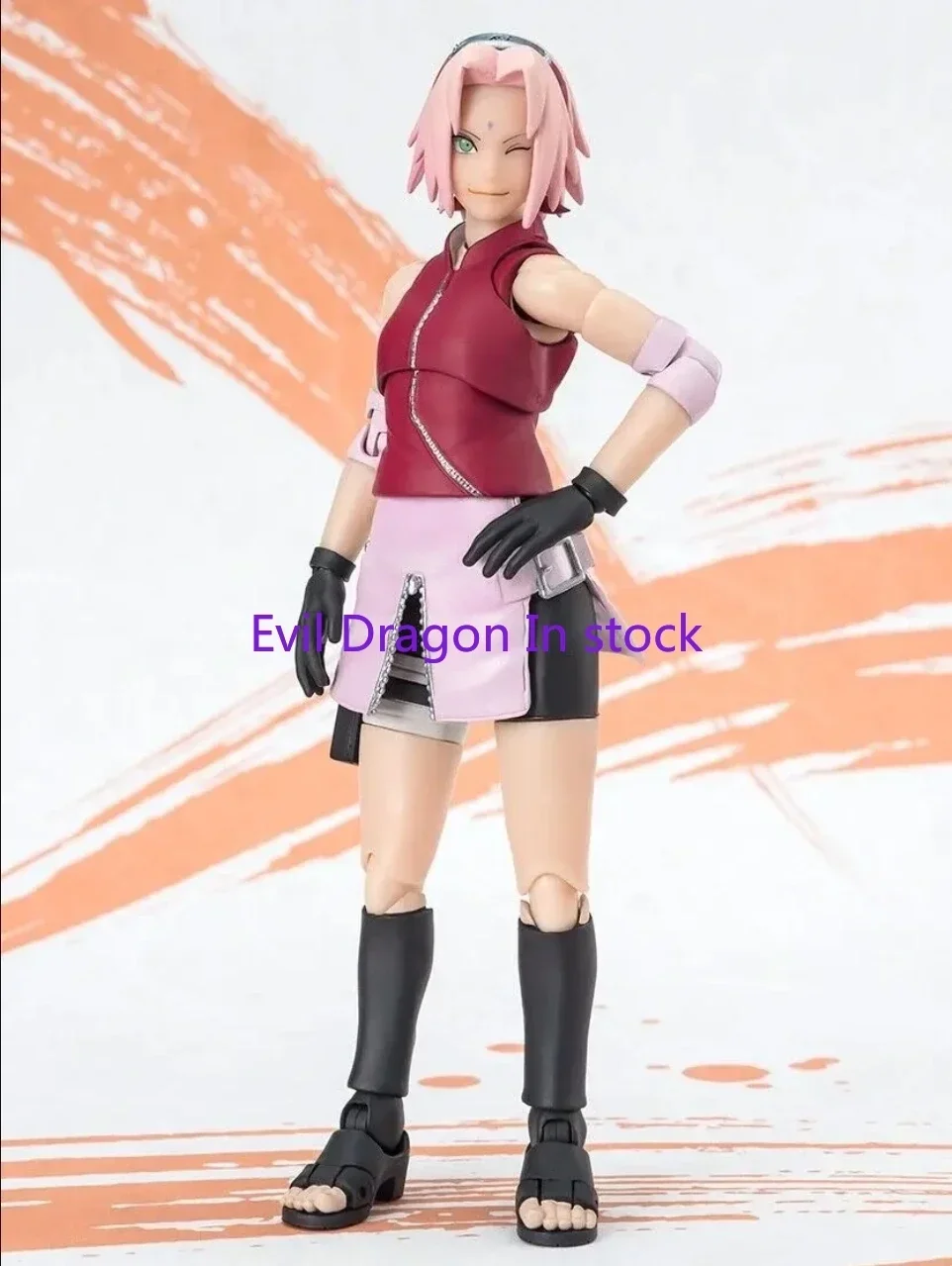 

100% Original Bandai SH Figuarts SHF Sakura Haruno NARUTOP99 Edition Action Model Anime Figure Toys Gifts Figura in Stock