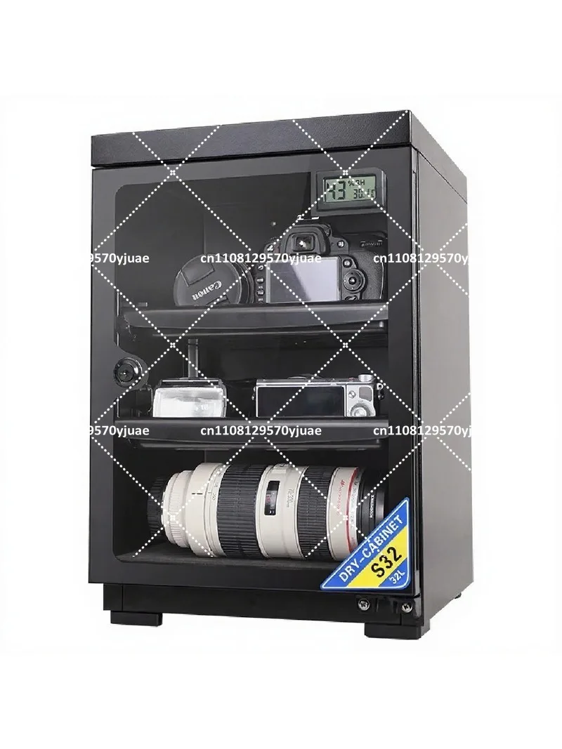 32L Digital Camera Moisture-Proof Box, SLR Lens Dry Cabinet, Photography Storage Drying Oven
