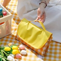Picnic Blanket Beach Mat 150x200cm 200x200cm Sandproof Waterproof Camping Blanket Portable Travel Outdoor Indoor Family BBQ