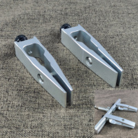 1 pair Knife blade Clamp For Apex Knife Sharpener Aviation aluminum alloy Good elasticity