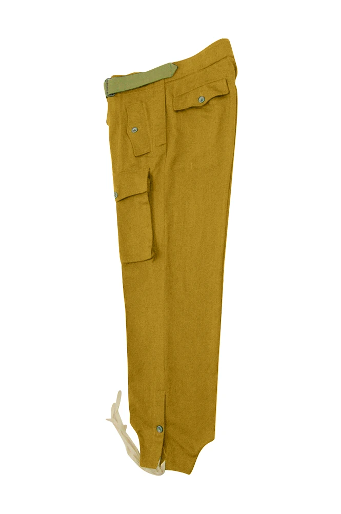 GUTF-003 WWII tedesco DAK tropicale Afrikakorps pantaloni panzer sabbia