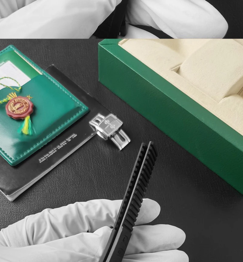 FUYIJIA Custom P-ATEK P-HILIPPE AQUANAUT 5164 Original Watchbands 21MM 22MM Curved Interface Fluororubber Strap Butterfly Buckle