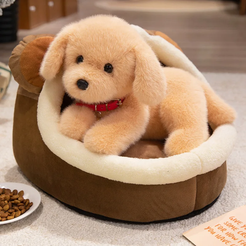 Adorabile Doggy Labrador Retriever da 30 cm ​ ​   Peluche Kawaii Peluche Cucciolo Bambola morbida Bellissimo cuscino abbraccio Regalo per ragazza ragazzo
