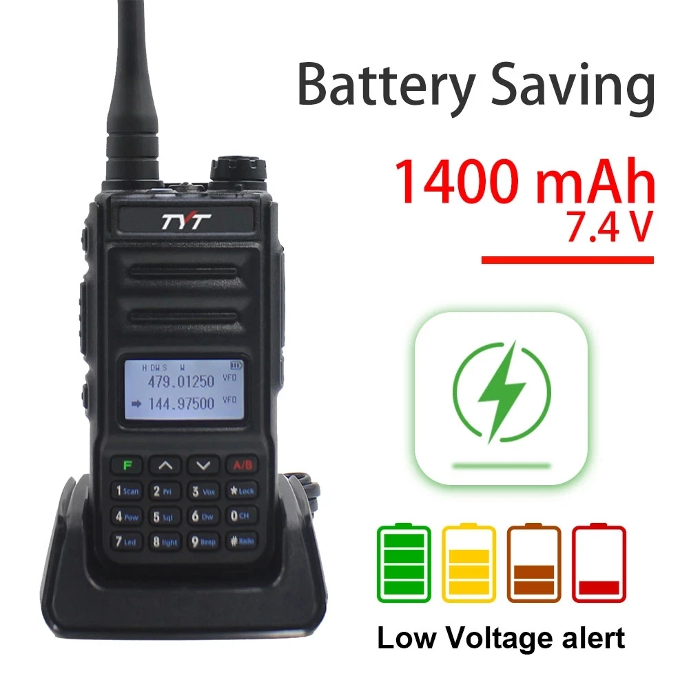 Hot Sale TYT TH-UV88 Ham Radio 5W FM Radio With DTMF VOX Scrambler Function 1400MHz UV Transceiver