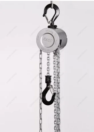 Mini Hand Chain Hoist 0.25/0.5 Ton 3M Lift Hook Mount Portable Manual Lever Lifting Block