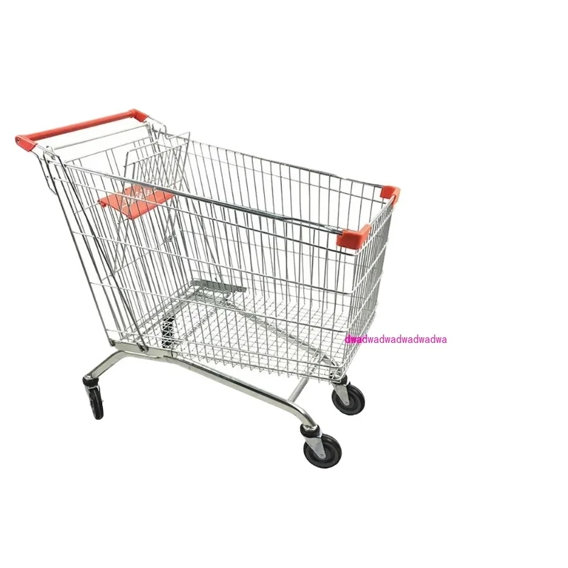 

Shopping Cart with Large Capacity and Multiple Specifications To Choose From, Metal Supermarket Convenience Shopping Cart