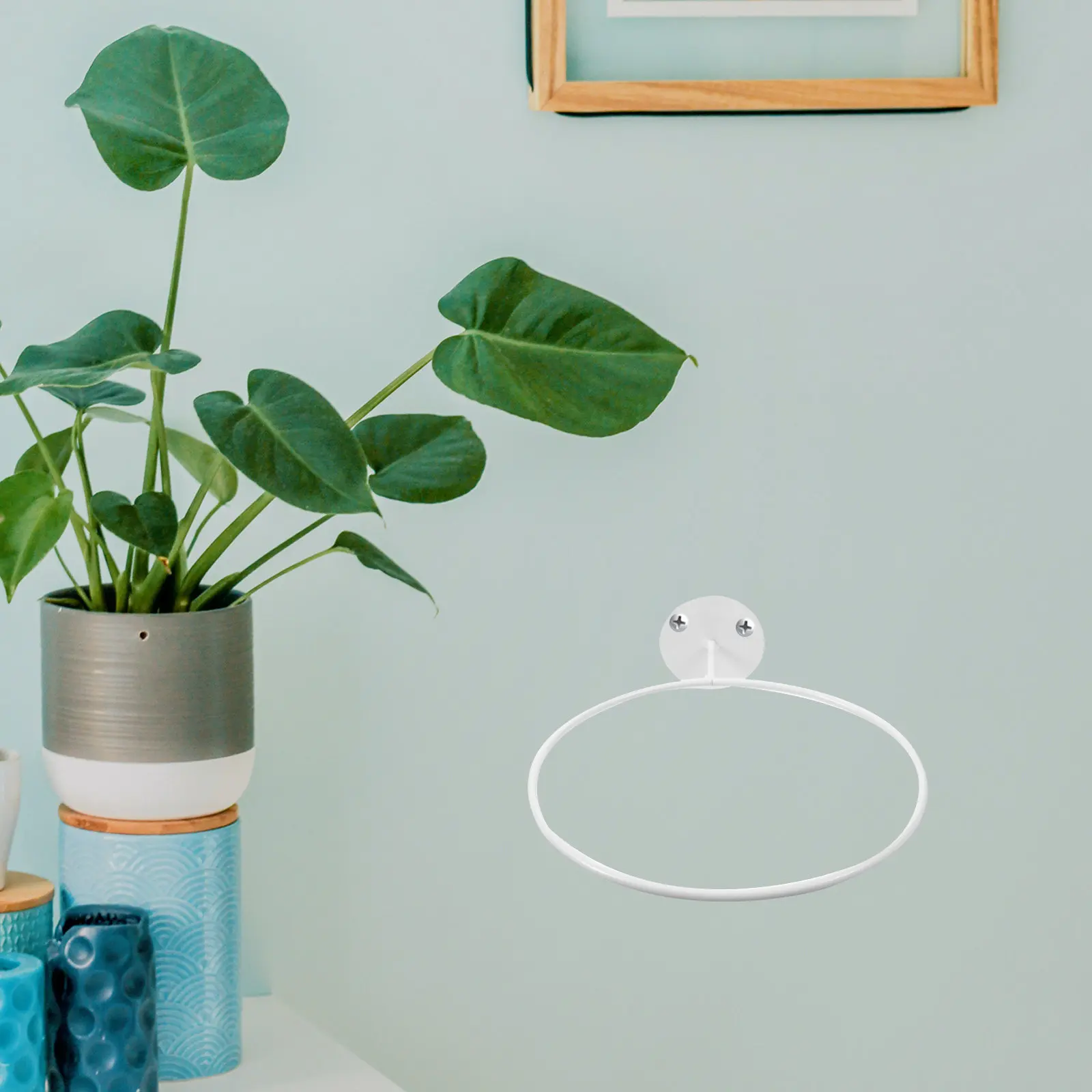 

2Pcs Sturdy Metal Basketball Hanger Wall Mount Storage Rack for Home Gym Room Decor Basketball Holder Wall Mount