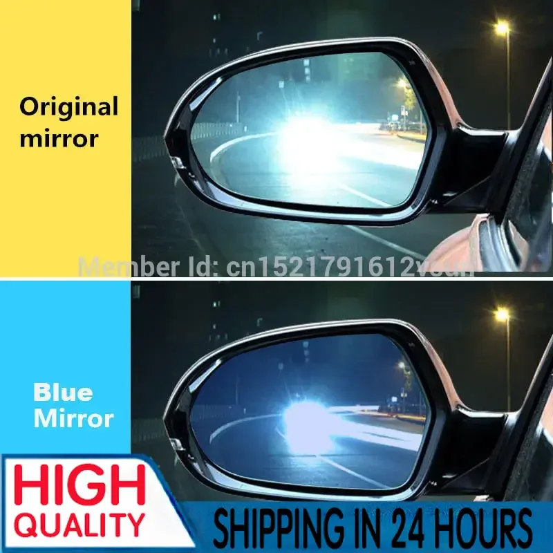 Side View Door Mirror Glass For Lexus CT200 LS600 ES200 ES260 ES300 Blue LED Turn Signal Light Heated 2 Pcs 2 Pcs
