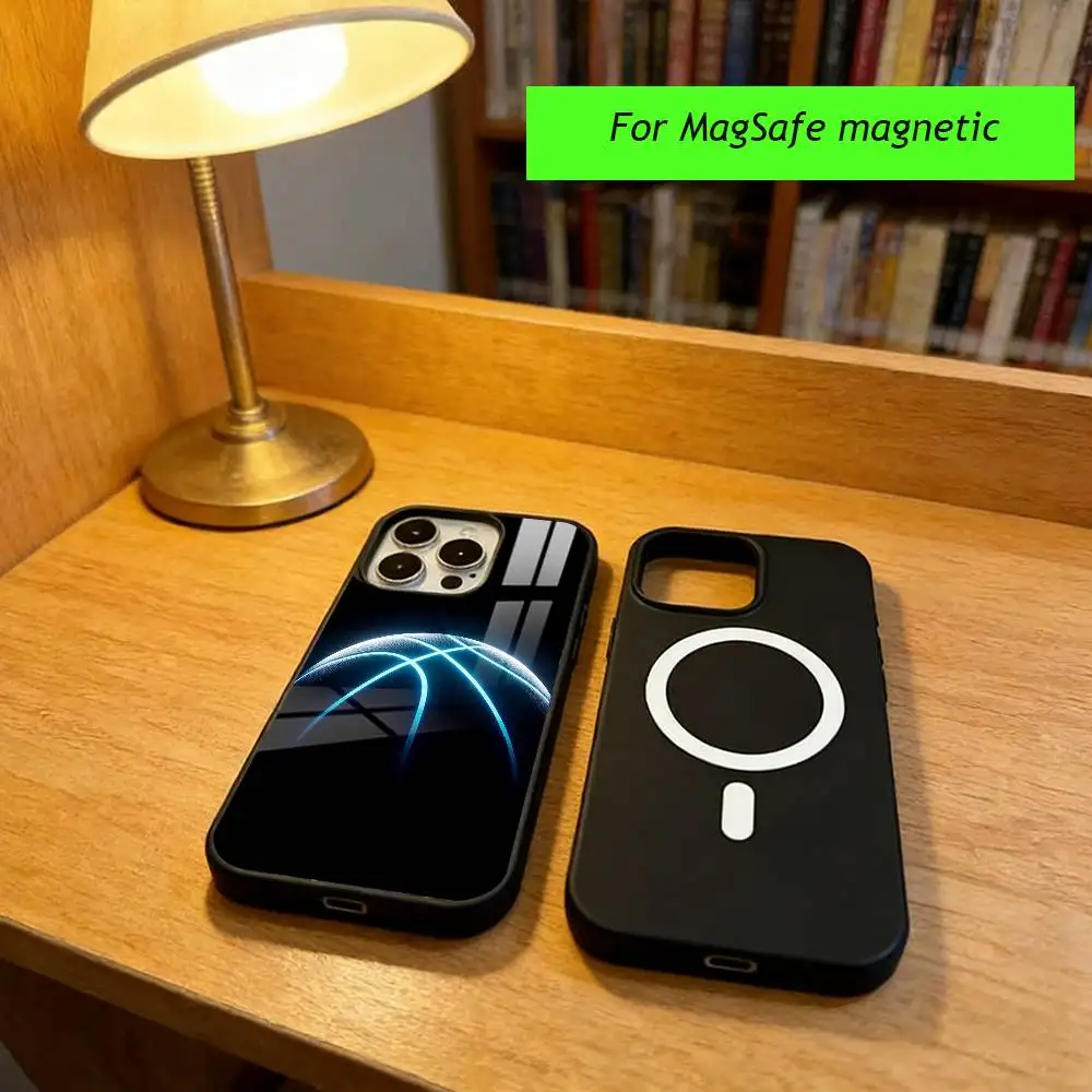 Basketball texture Phone Case For iPhone17,16,15,14,13,12,11 Plus,Pro Magnetic with Magsafe Wireless Charging