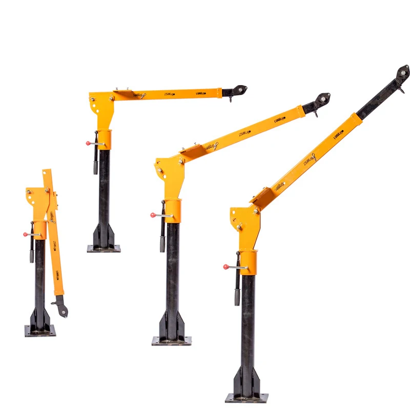 Vehicle Hoist Miniature 12V/24V Truck Loading and Unloading Lift Cargo Handling Auxiliary Lifting Equipment