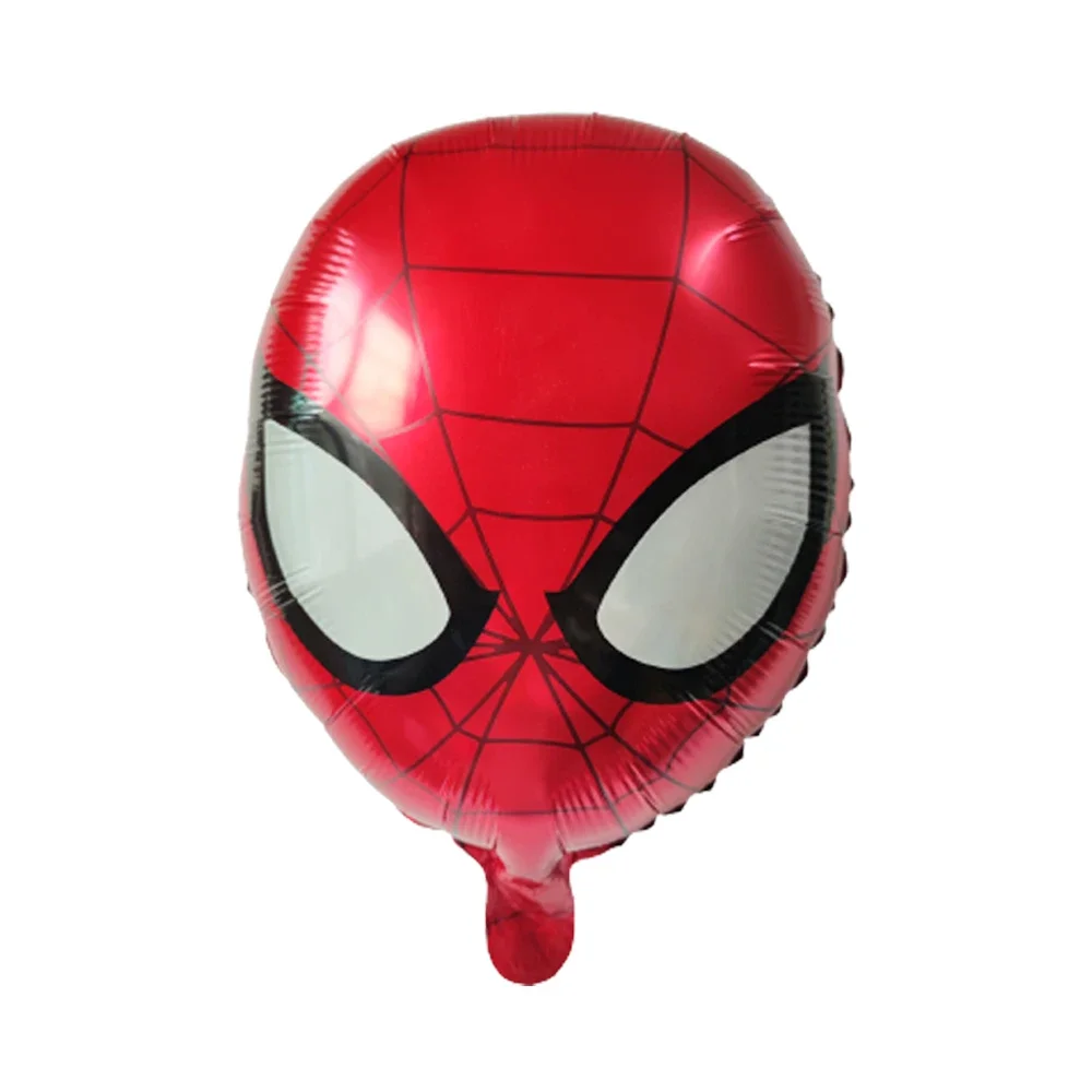 5pcs Spiderman Foil Balloon Number Avengers Superhero Star Globos Birthday Party Baby Shower Decoration Boys Toy Gift